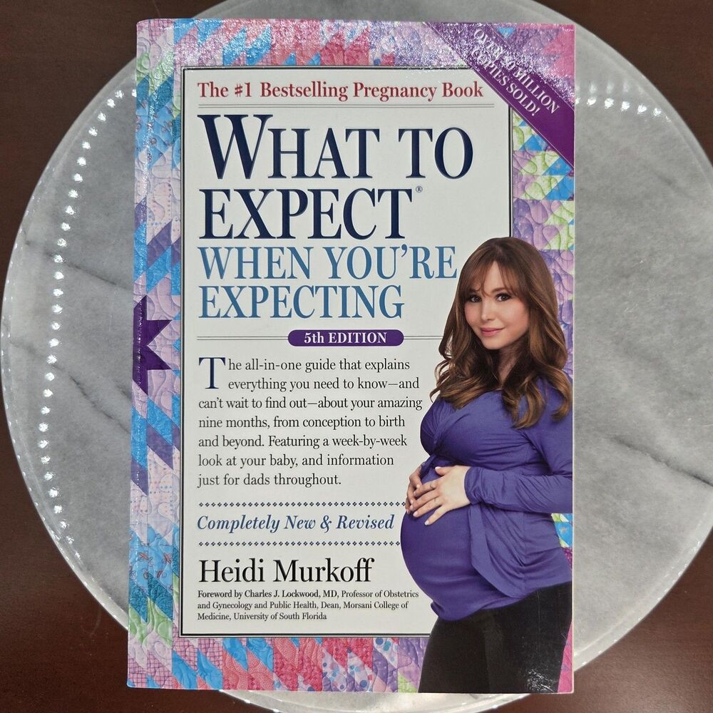 What To Expect When You're Expecting 5th Edition Paperback Pregnancy Book